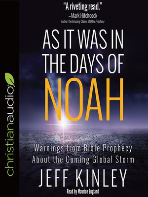 cover image of As It Was in the Days of Noah
